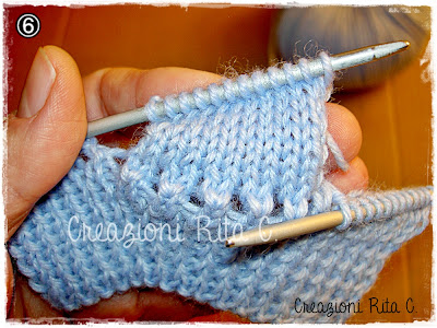 Schema scarpine ferri neonato