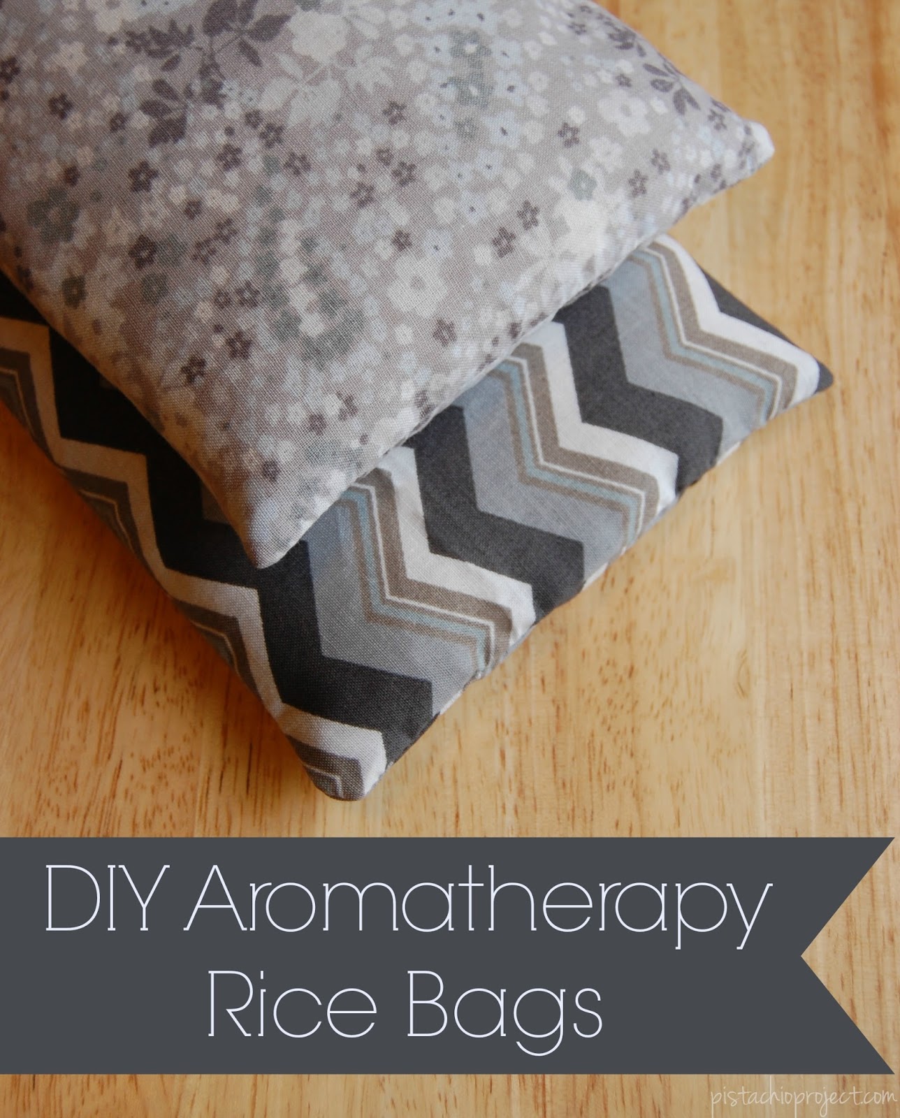 DIY Aromatherapy Rice Bag The Pistachio Project
