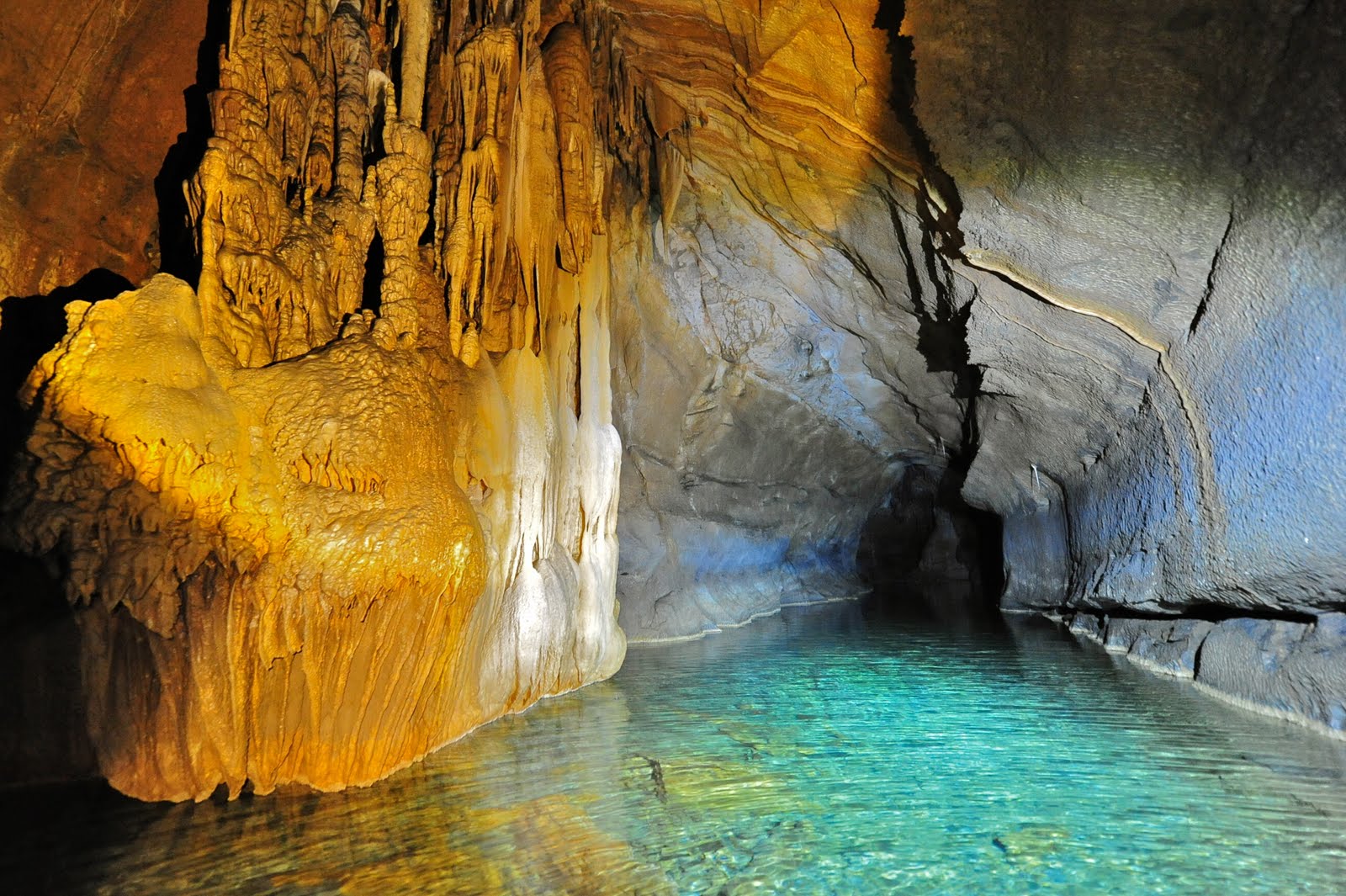 Merlin and Rebecca The Water Cave