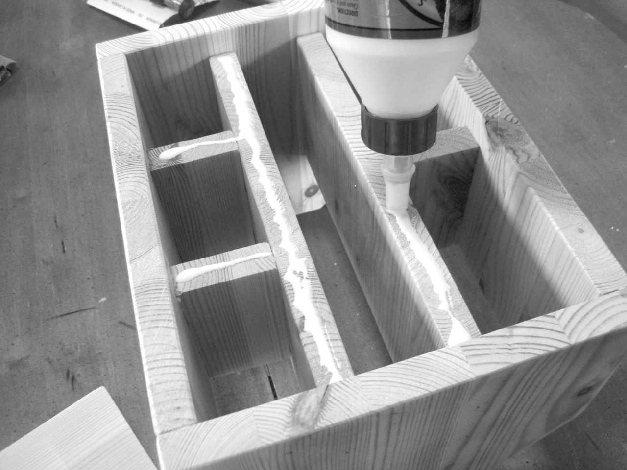 The Project Lady Build your own! Wood Art Organizer with Rope Handle