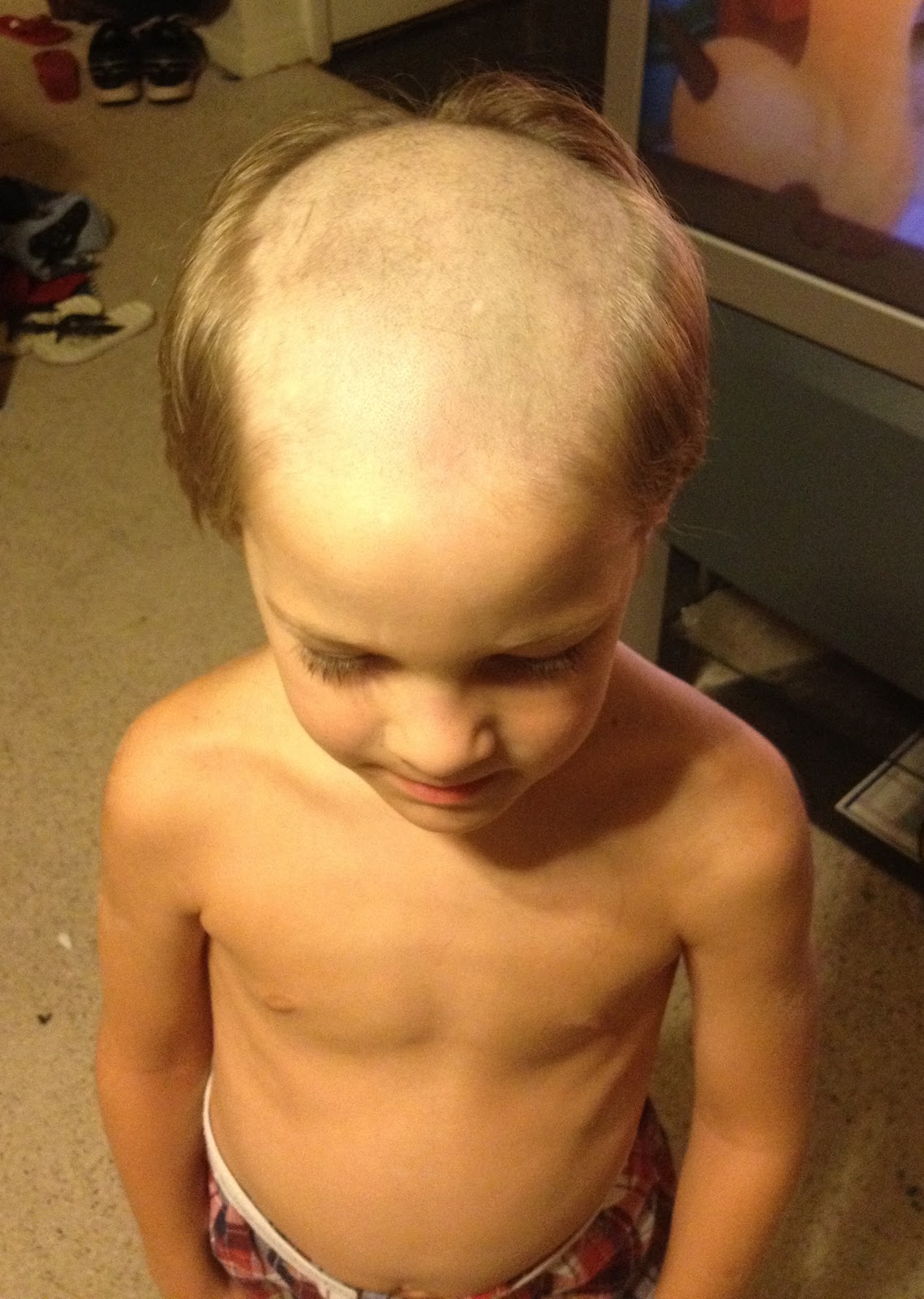 Half a Dozen Vosses: "Old Man" Haircut