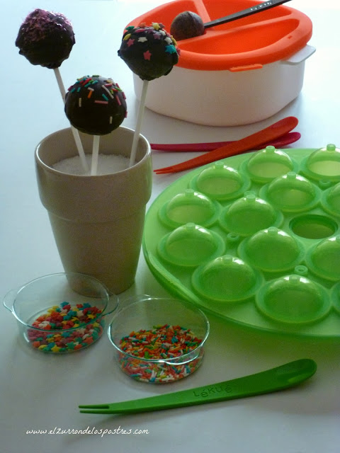 Cake Pops De Oreo. Productos Lékué
