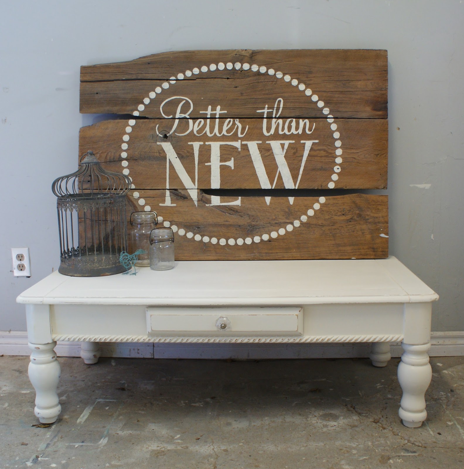 Better Than New Put Your Feet Up Coffee Table