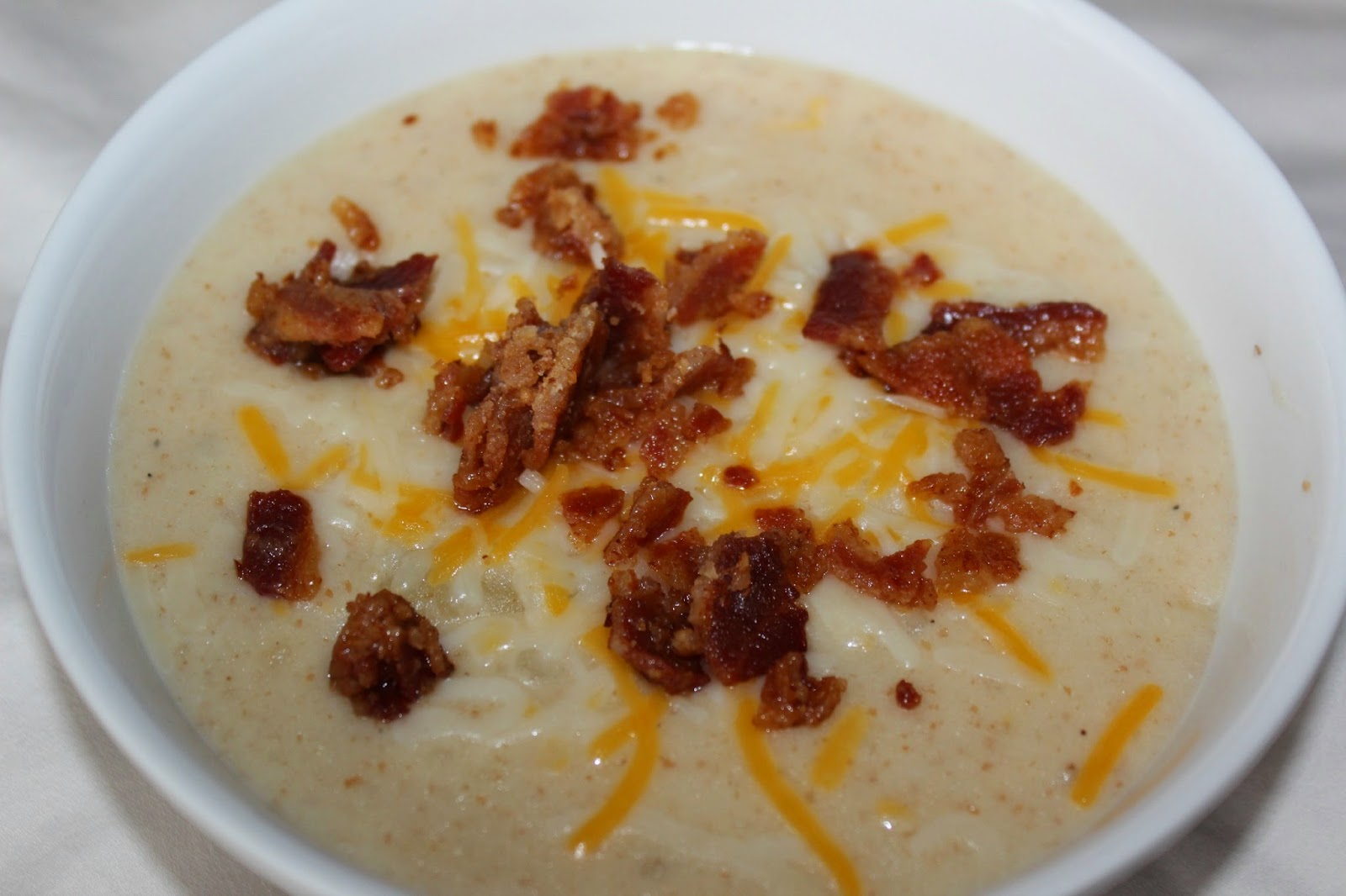 Eric and Courtney healthy(ish) crock pot potato soup