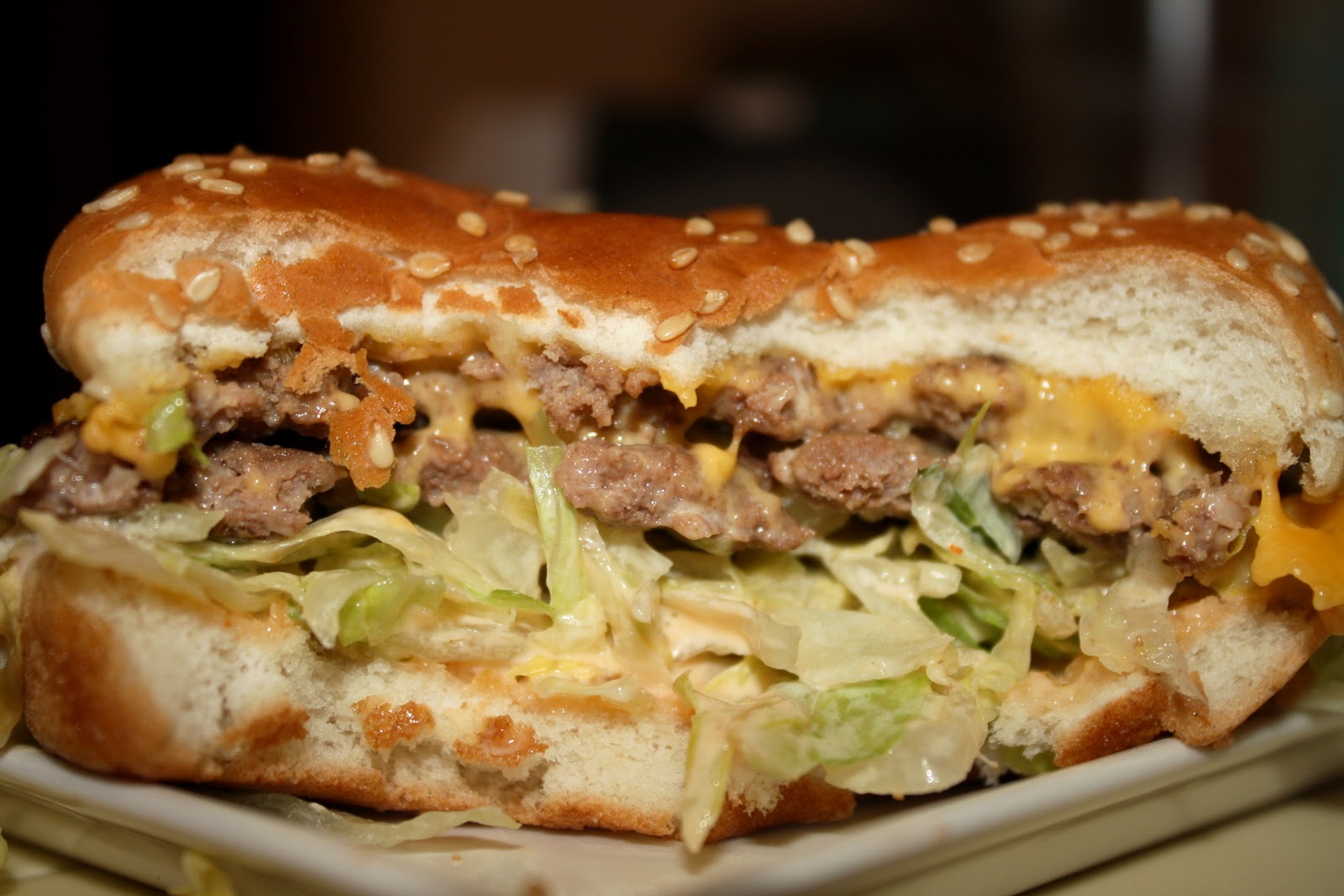 An Immovable Feast Fast Food Review Del Taco Double Del Cheeseburger