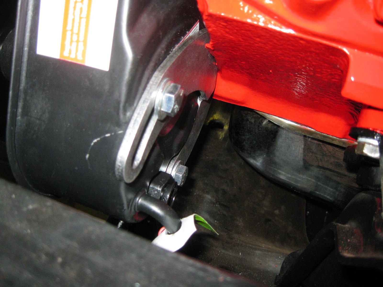 CHEVY C10 POWER STEERING PUMP & BRACKET