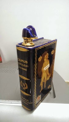 Camus book empty bottle by Limoges