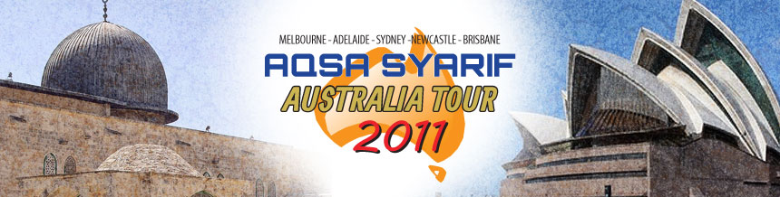Aqsa Syarif Australia Tour