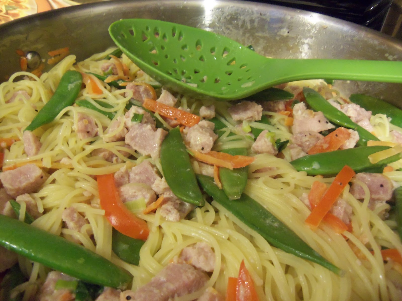 Brandi Raae Ham Pasta Primavera