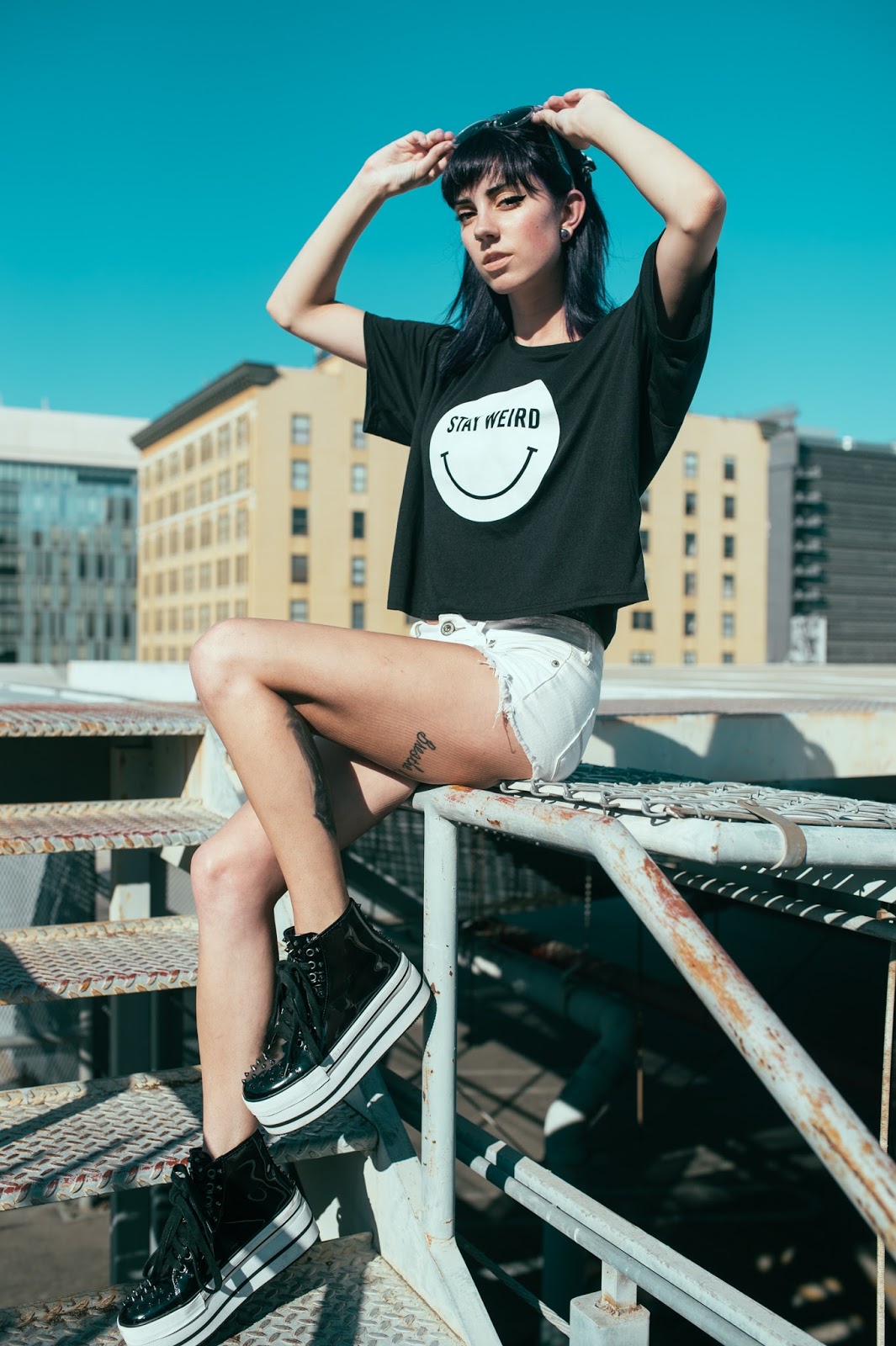 captain hanski Stay Weird! Glamour Kills x Hannah Ray Fall 14'