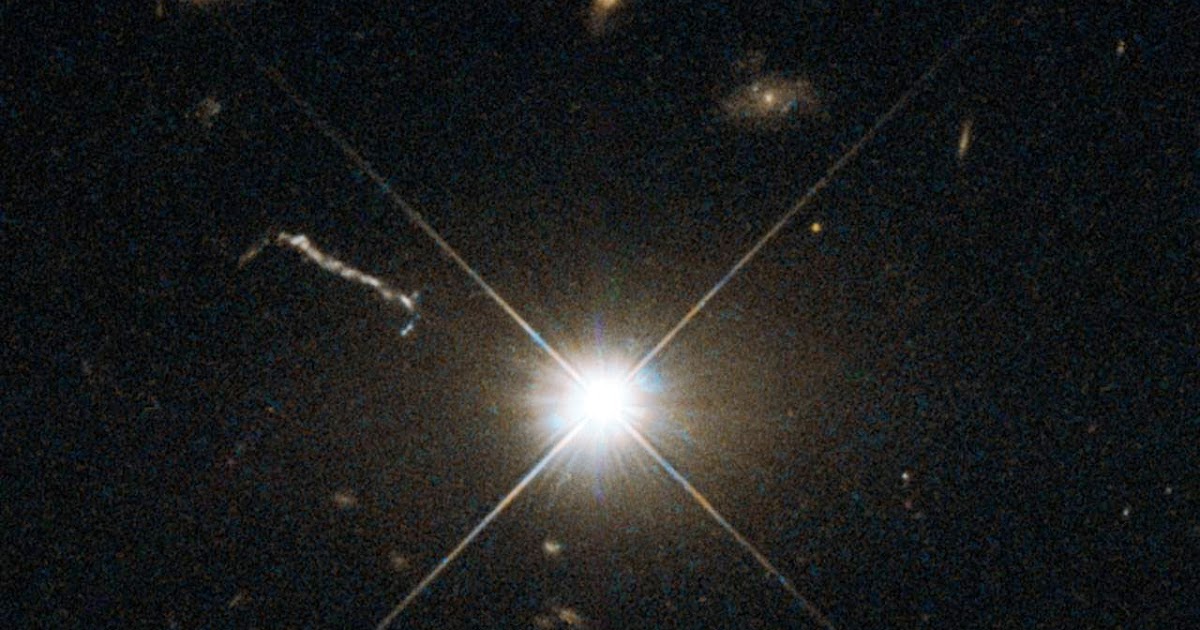 Astronomy Cmarchesin Best image of bright quasar 3C 273