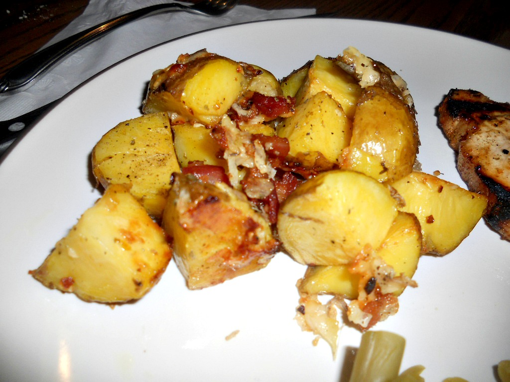 Oven Roasted Potatoes with Bacon and Cheese HezziD's Books and Cooks