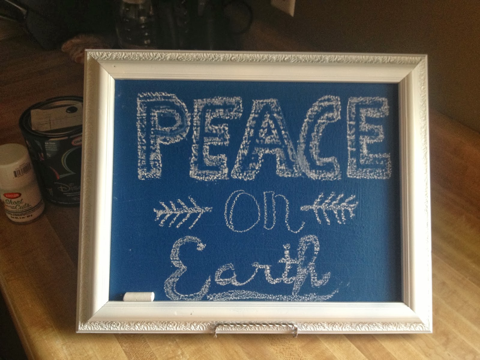 Shop, Craft, Bake DIY Chalkboard gift!