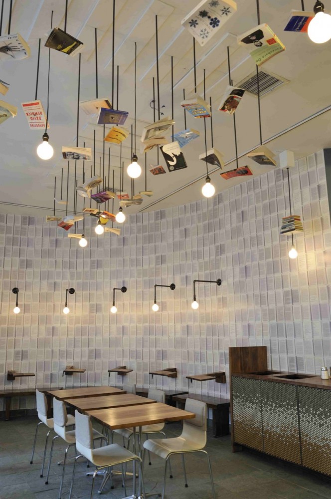 Best Restaurant Interior Design Ideas Bookstore Cafe In