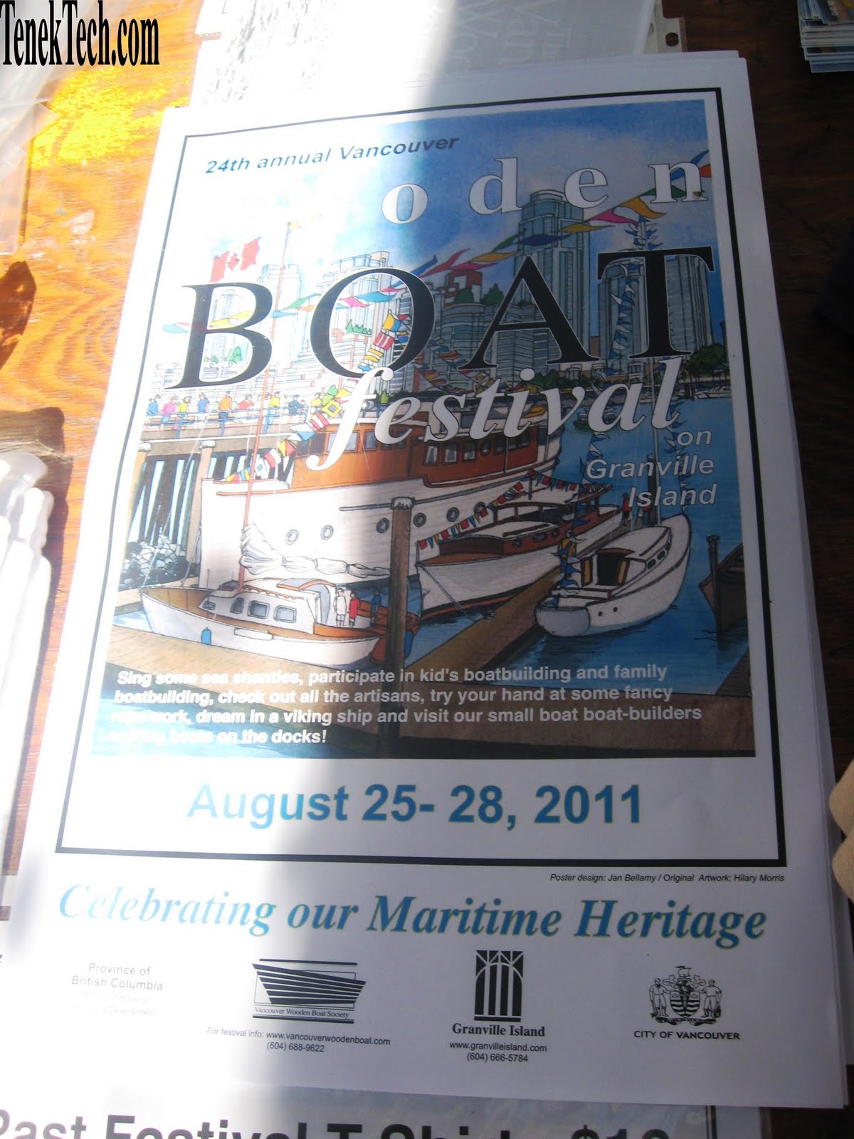 Living Vancouver Canada Vancouver Wooden Boat Festival on Granville Island