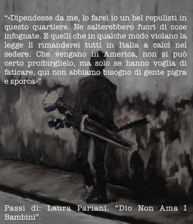 Citazione da Laura Pariani su Opera pittorica di Monica Spicciani