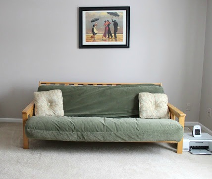 You Have Got To See The "After" Pics of This Simple Futon Facelift!