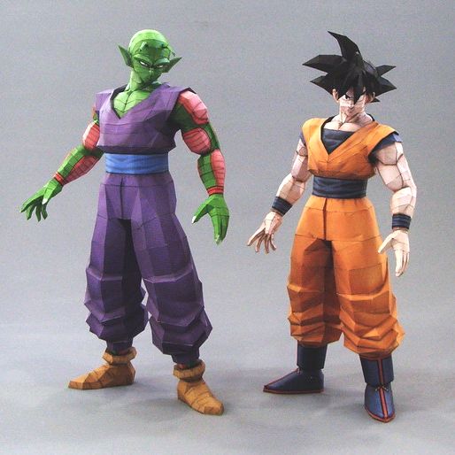 Dragon Ball Z Papercraft Goku
