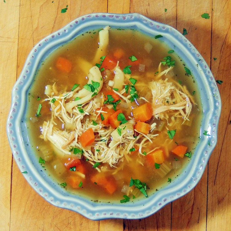 Slow Cooker Chicken Noodle Soup Bobbi's Kozy Kitchen