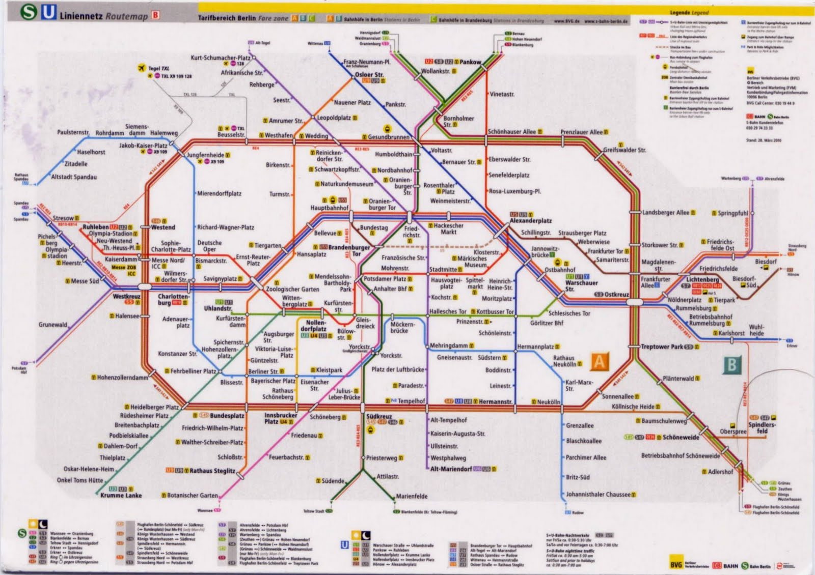 Berlin Metro Plan
