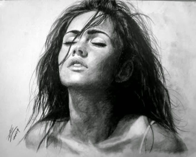 22 Beautiful Charcoal Paintings For Your Inspiration! Fine Art and You
