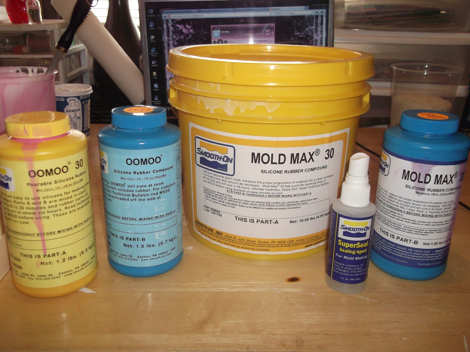 Creating with Amazing Mold Putty, Resin, Paper Clay, Sculpey and UTEE