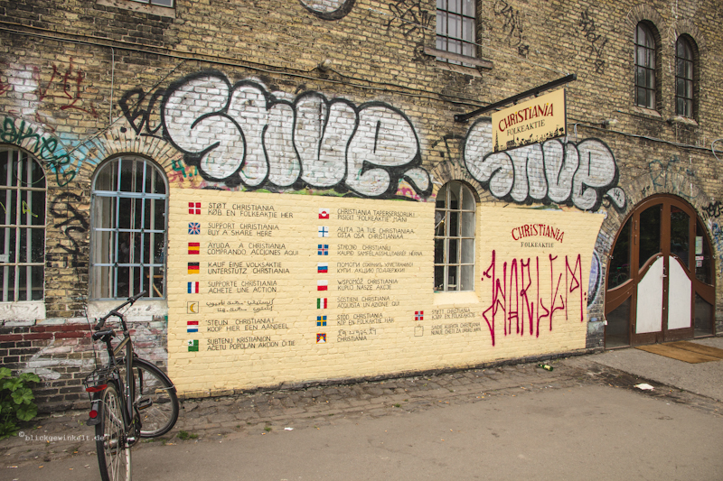 Die Volksaktie kann jeder erwerben, um Christiania zu unterstützen