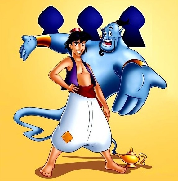 Aladdin and Genie 2