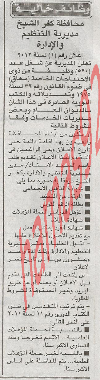  محافظة كفر الشيخ , ذوى الاحتياجات الخاصة 520 وظيفة %D8%A7%D9%84%D8%A7+%D8%AE%D8%A8%D8%A7%D8%B1+2