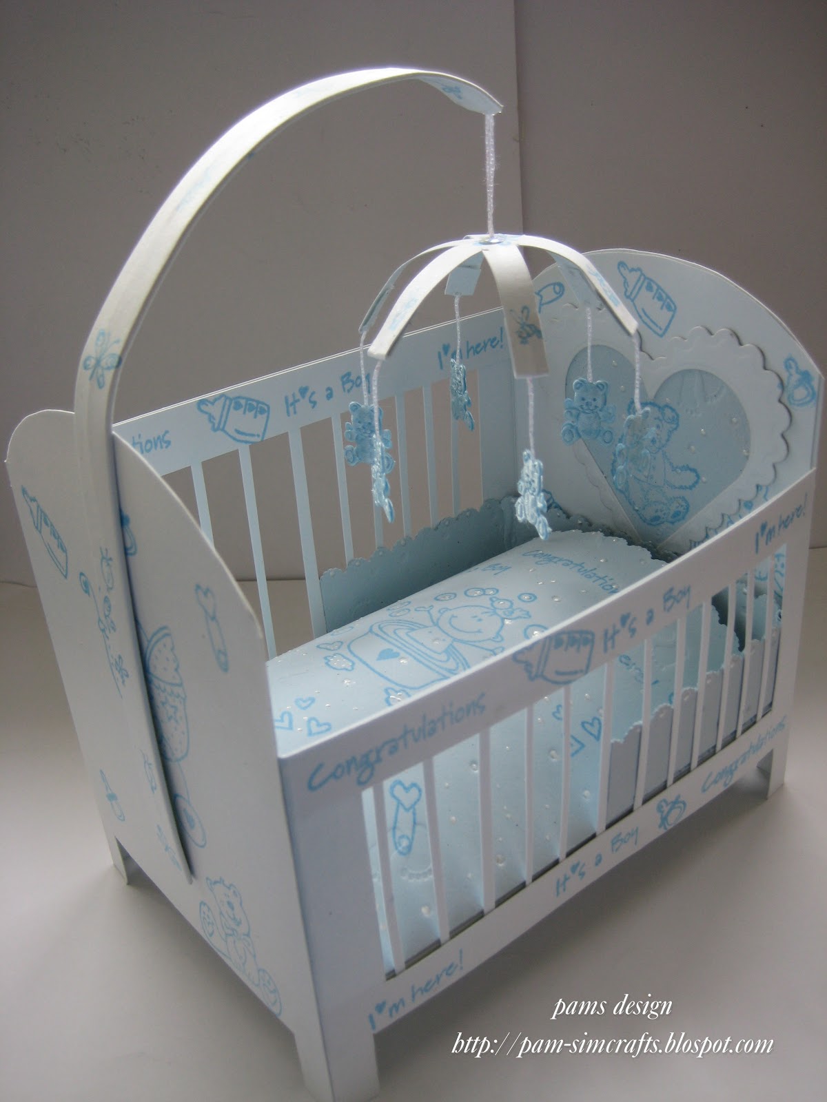 pamscrafts keepsake baby boys cot