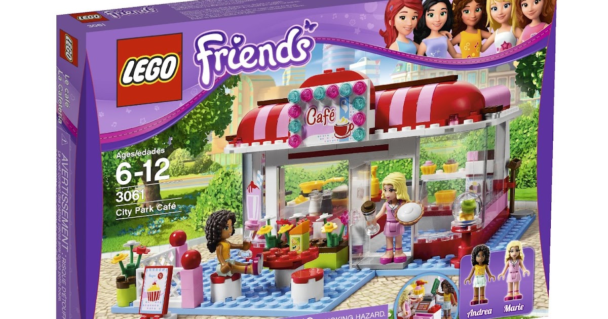 Lego Friends City Park Cafe 3061 Lego Friends City Park Cafe 3061
