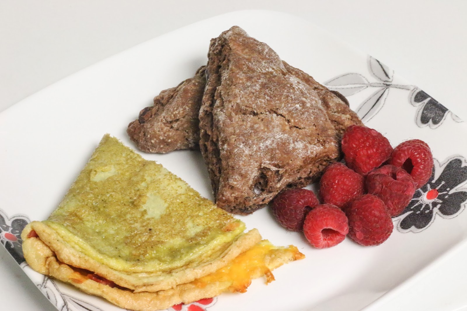 Ham & Cheese Omelet Soufflé