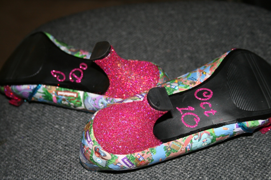 DIY Disney Park Map Shoes This Fairy Tale Life