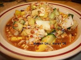 Resep Resep Makanan Resep Cara Membuat Rujak Cuka