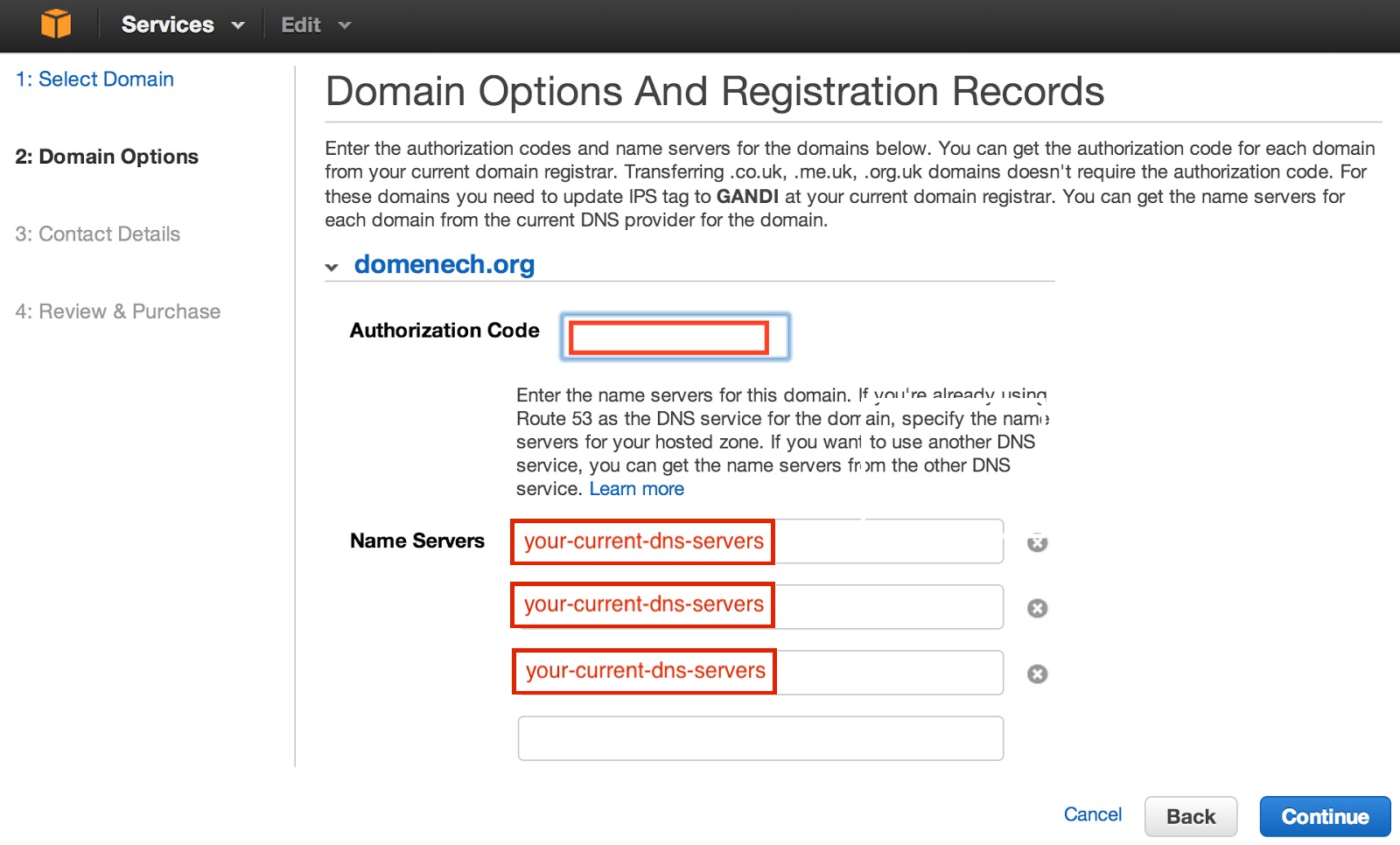 My Blog How to transfer your Domain to AWS Route 53