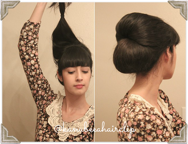 Kanubeea Hair Clip Tampilan Anggun Dengan Sanggul Cantik