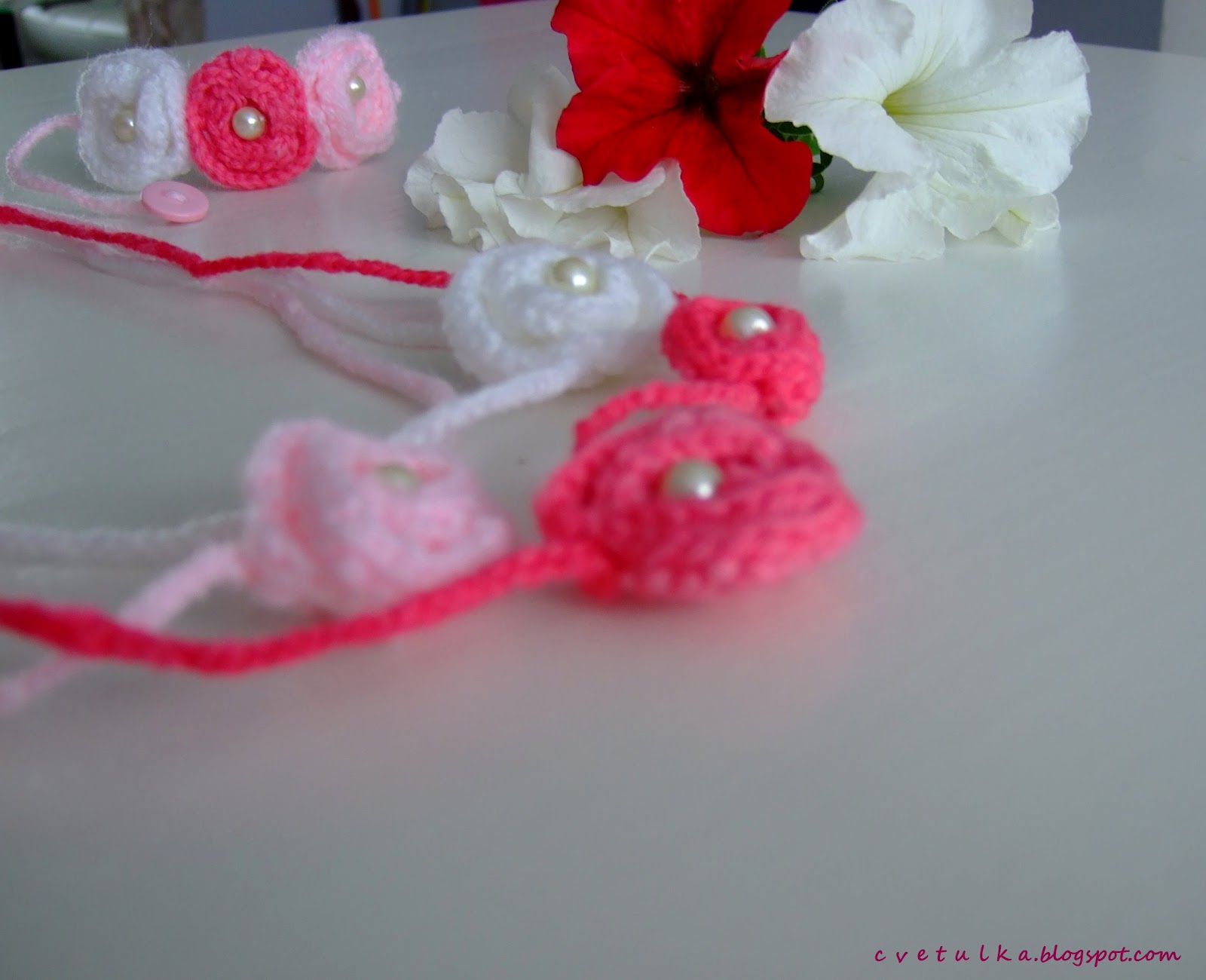 Washable jewels! c v e t u l k a knits