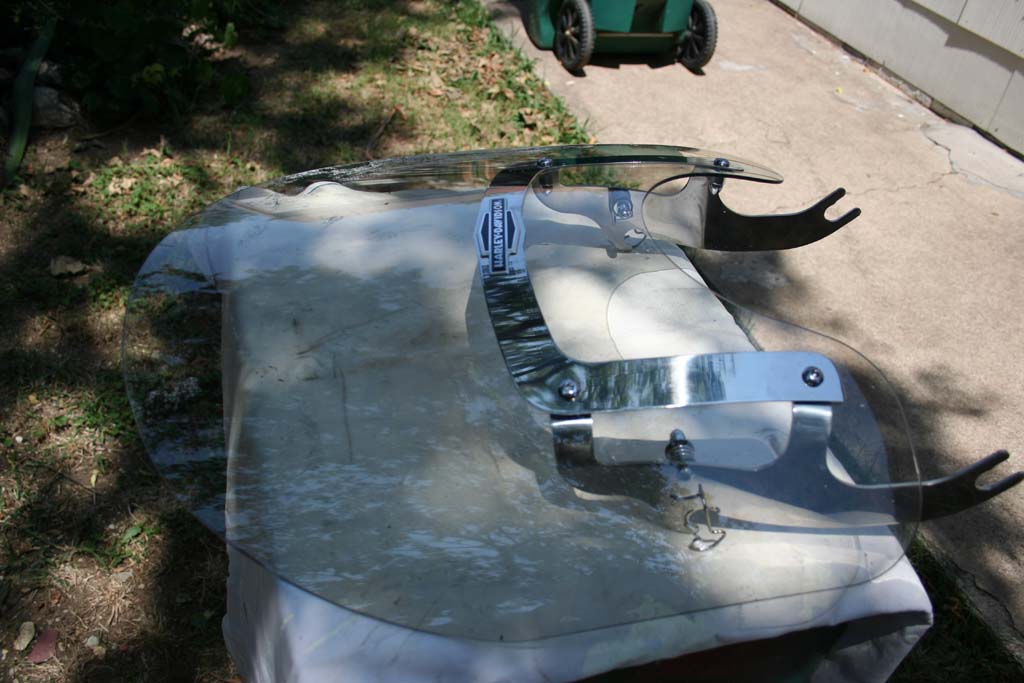 Cutting a Motorcycle Windshield Ride It Wrench It