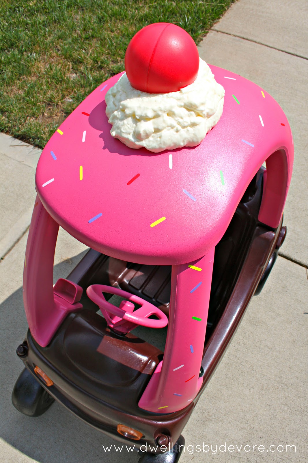 cozy coupe redo