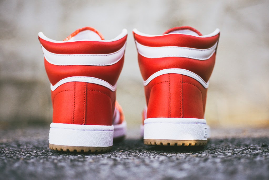 Adidas Top Ten Hi - Red/White - SneakerBox