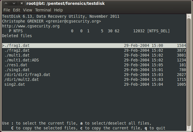 testdisk 7.1 testdisk 7.1