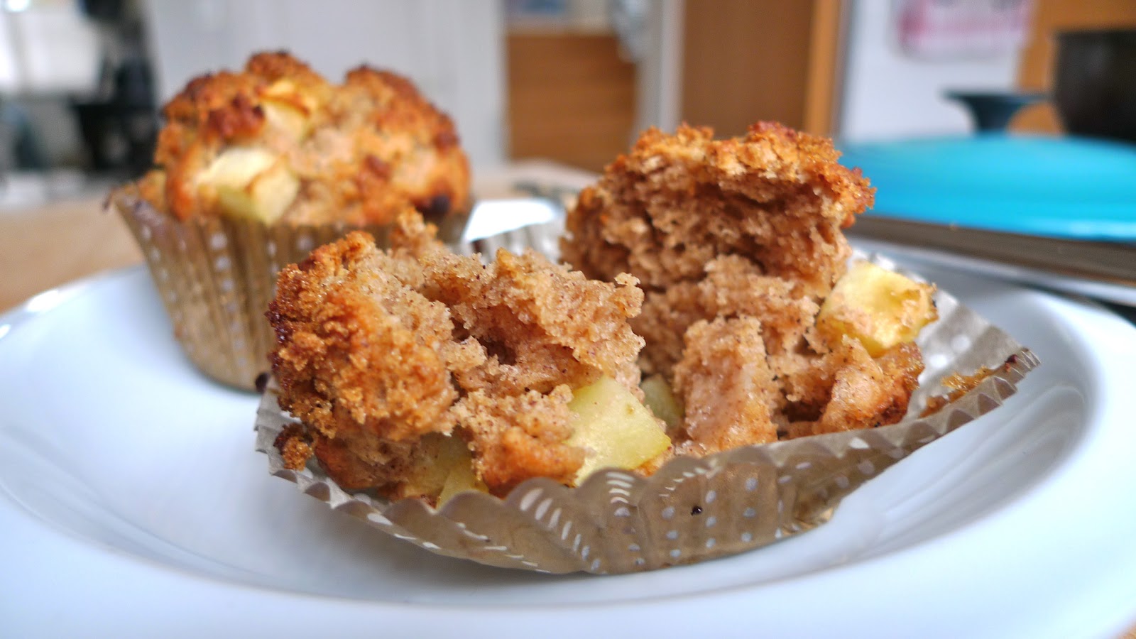siriously delicious Peanut Butter Apple Muffins