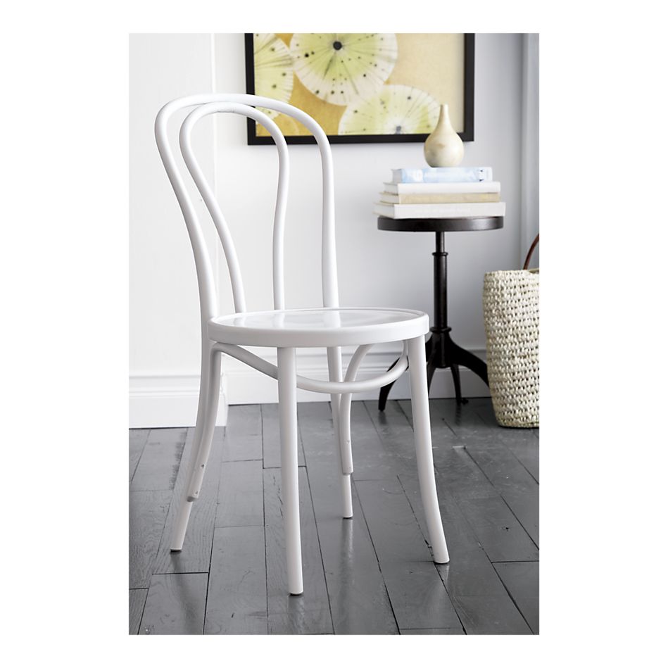 DECOR SPOTTER CRATE AND BARREL VIENNA CHAIR, MICHAEL BENTWOOD