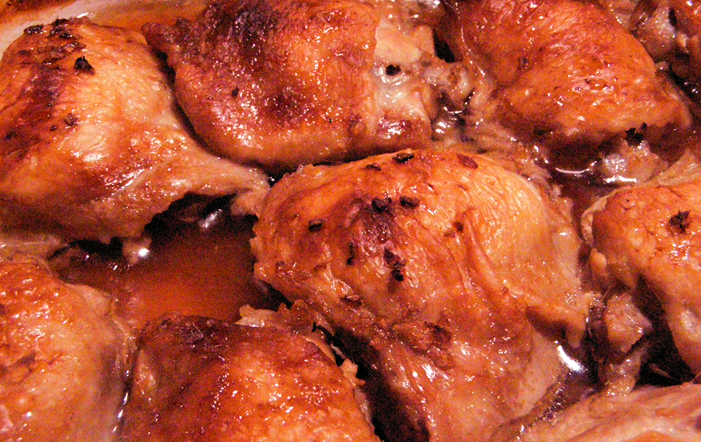 Seasonal Eating LemonGinger Chicken