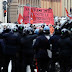 Forza nuova brucia in piazza le bandiere europee. Tensione a Bologna e a Lecce per i cortei  antifà