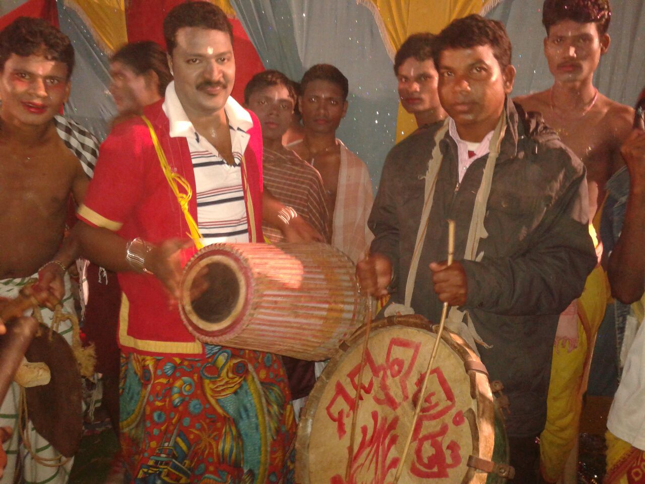 Tumba Folk Instrument during Nabarangpur Mondei festival 2014 at Odisha