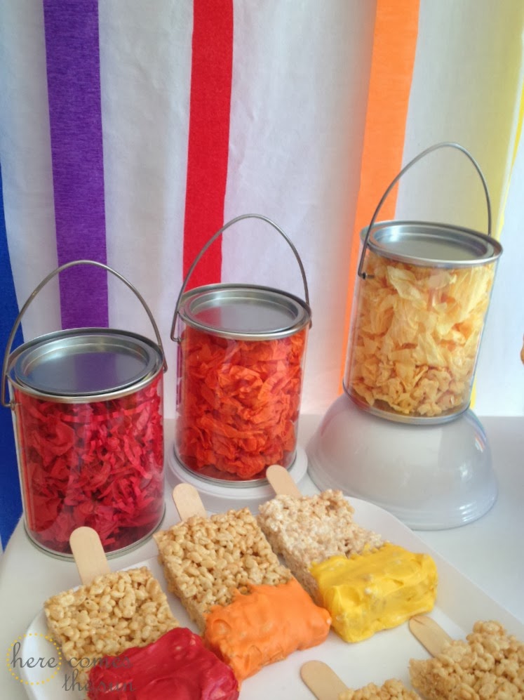 How to Host an Art Birthday Party Here Comes The Sun