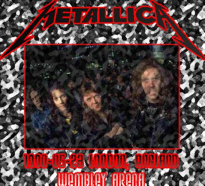 METALLICA- single, promo,live Metallica-London+-+May+23,+1990