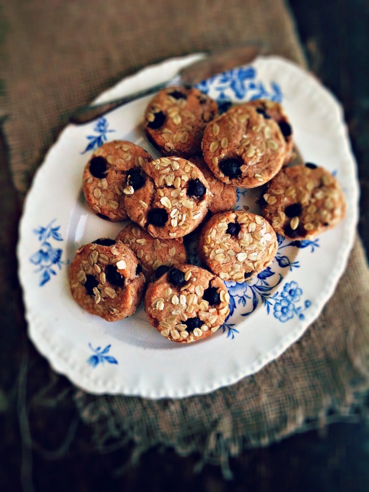 sweetsugarbean Saskatoon Berry Spelt & Honey Scones
