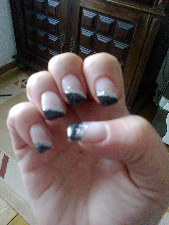 black and silver
